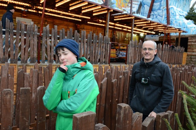 Mixed emotions pre-ride.