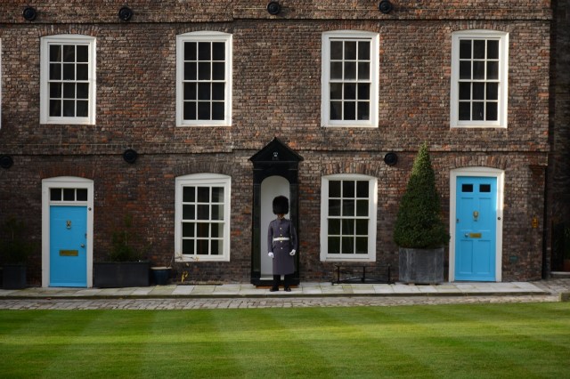 EVERYONE gets a personal guard, don't they?