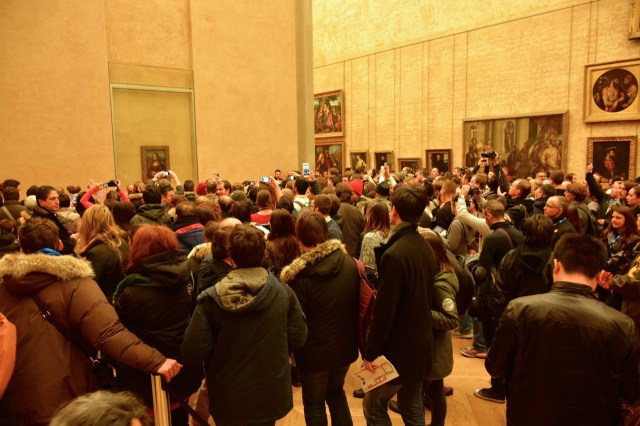 I think there is something on the wall over yonder.