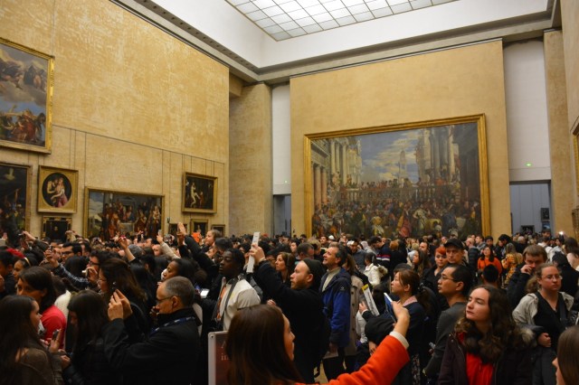 Yet no one in the room pays attention to the magnificent masterpiece, The Wedding Feast at Cana