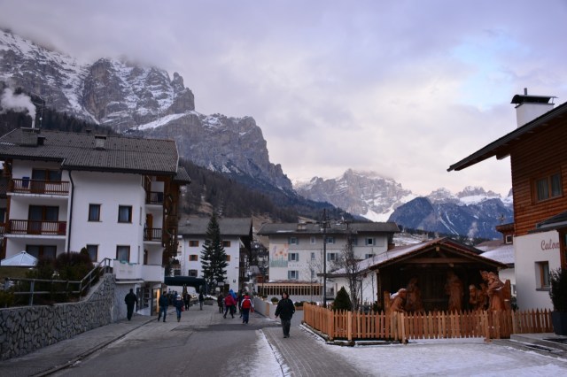 The streets of San Cassiano